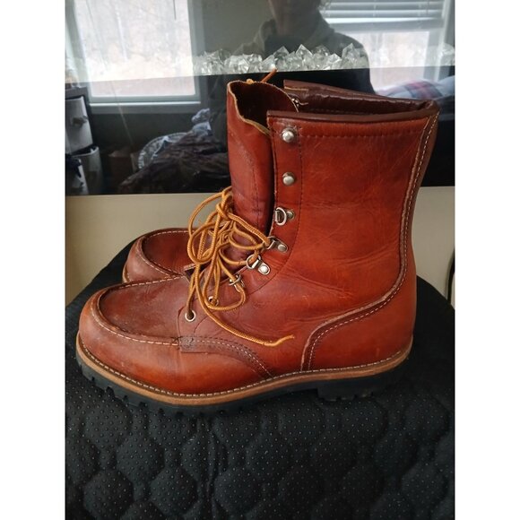 Men's Vintage 60s 70sRed Wing Irish Setter Boot #855 USA Made Boots